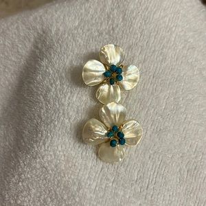 Pearl Flower Earrings